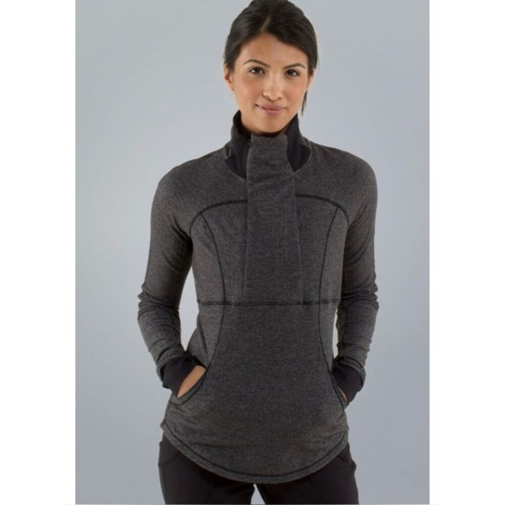 Lululemon Base Runner 1/2 Zip Jacket Size 8